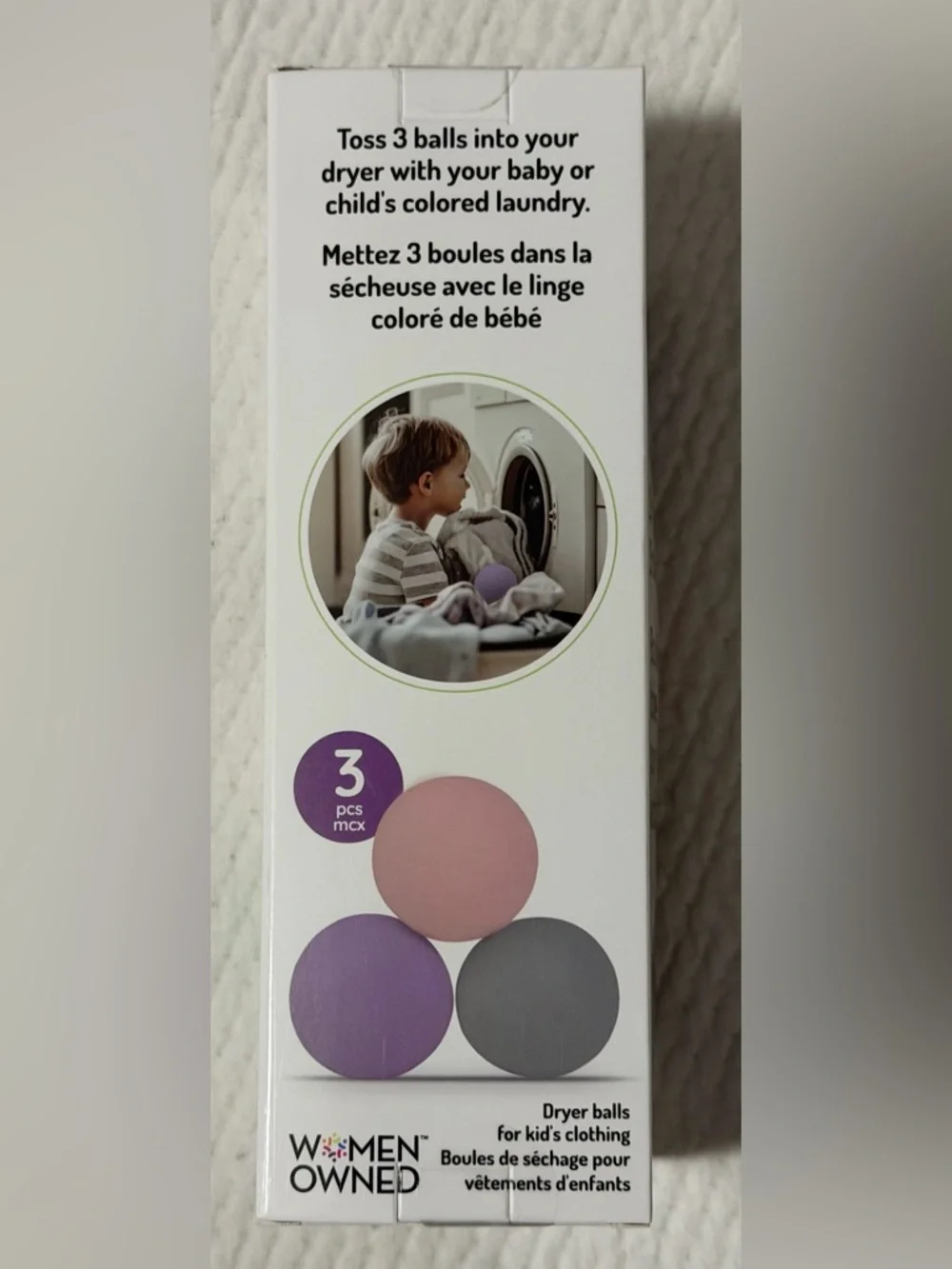 ✨New✨ melii: Wool Dryer Balls (Reusable) Pack of 3 - Picture 5 of 7